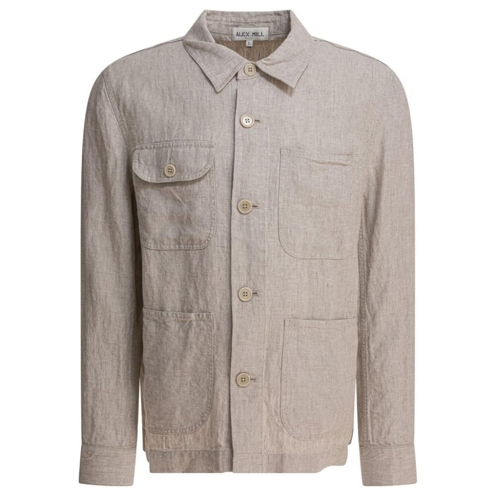 Alex Mill Linen Work Jacket Tag Size M Men
